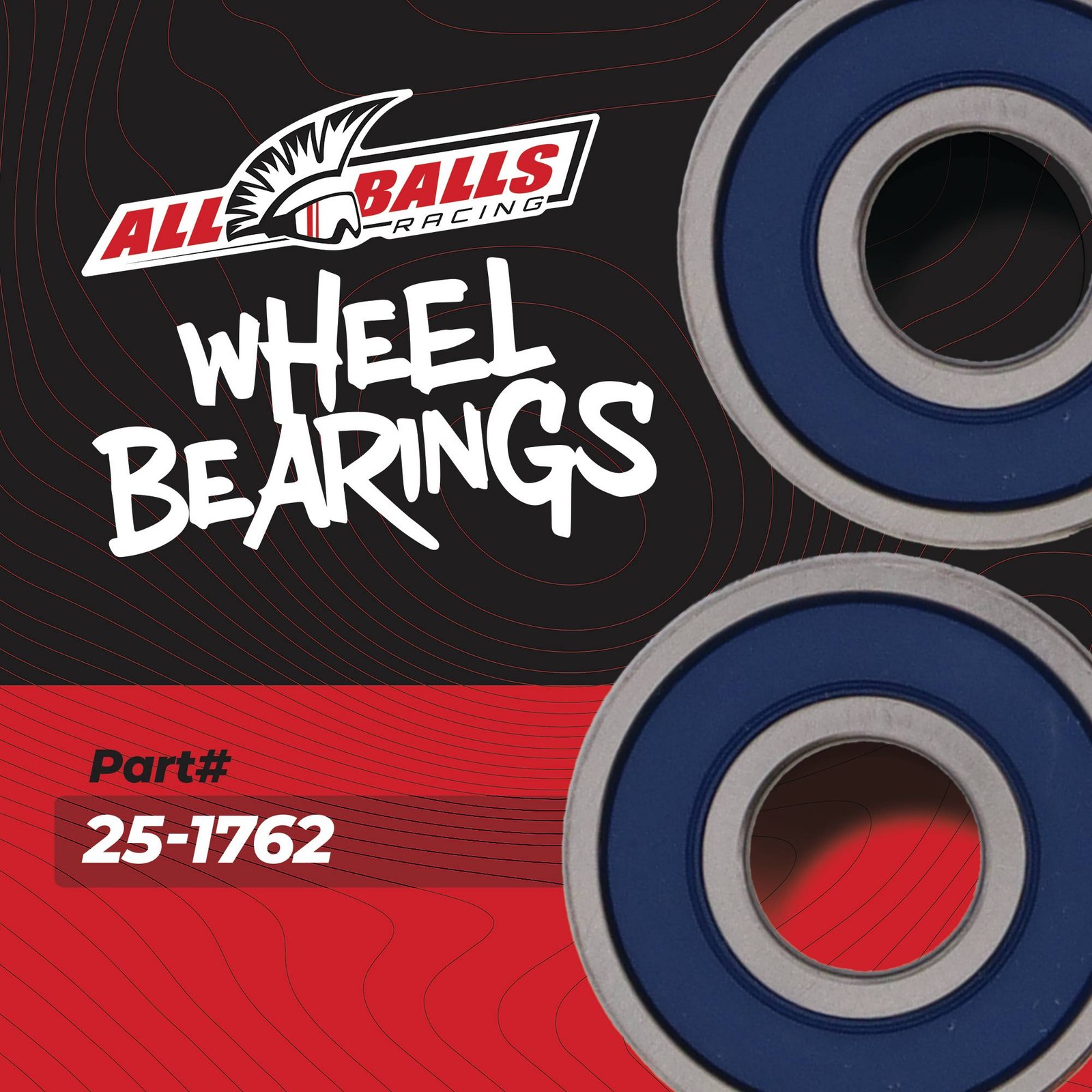 All Balls Wheel Bearing Kit (25-1762) For Rear Yamaha XV19 RAIDER 08-17
