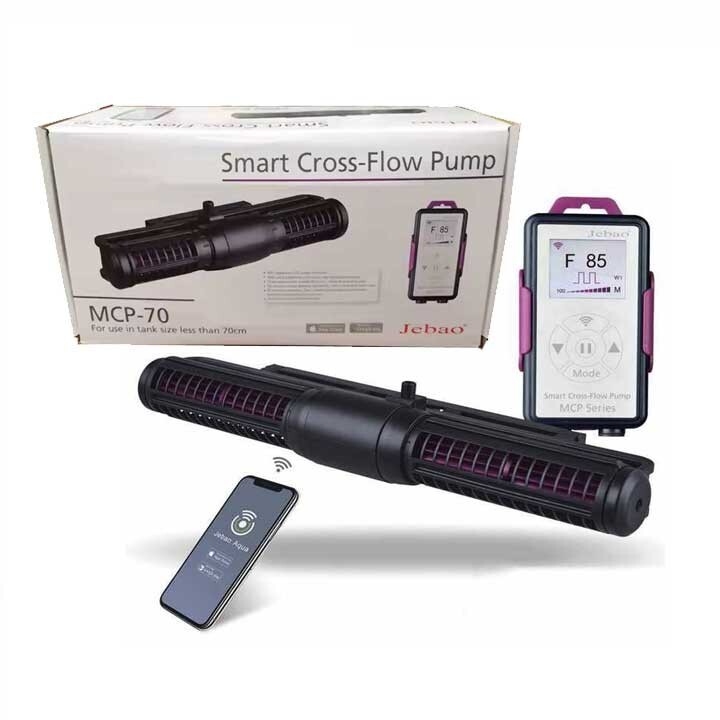 Jebao MCP-70 90 120 150 180 WIFI Cross Flow Pump Wavemaker with Controller