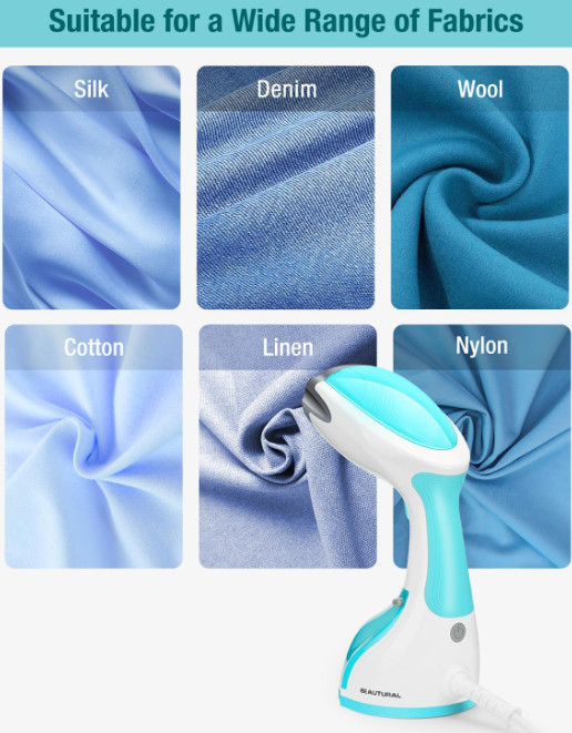 MEJOR Plancha Viajera Para Ropa Antiadherente Vapor Spray Y Seca de vapor NUEVO