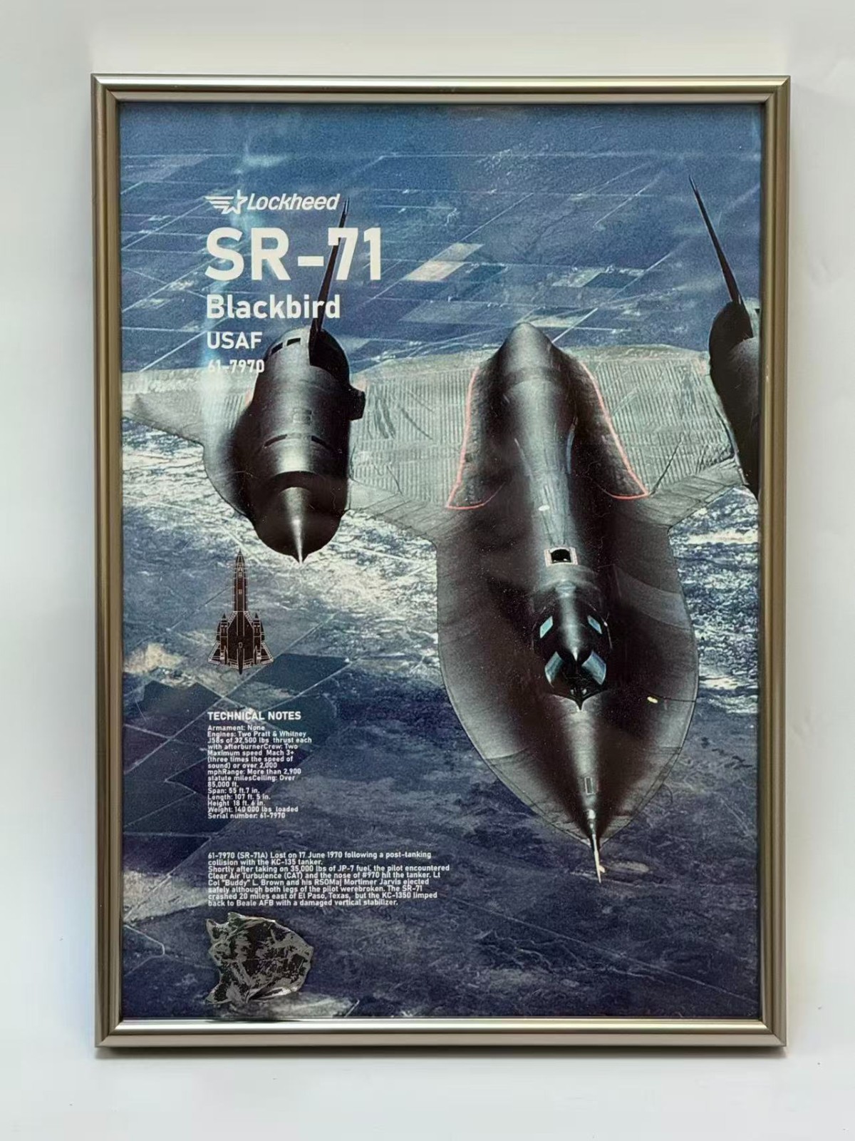 SR-71 Aircraft Skin Collection