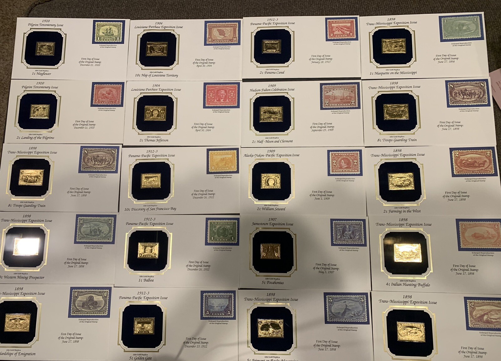 Huge American History First Day Cover Sets—183 Pieces. Please See All Pics