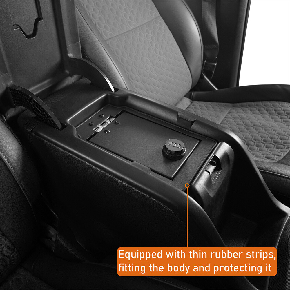 Steel Center Console Lock Vault Box for 2015-2022 Chevy Colorado GMC Canyon