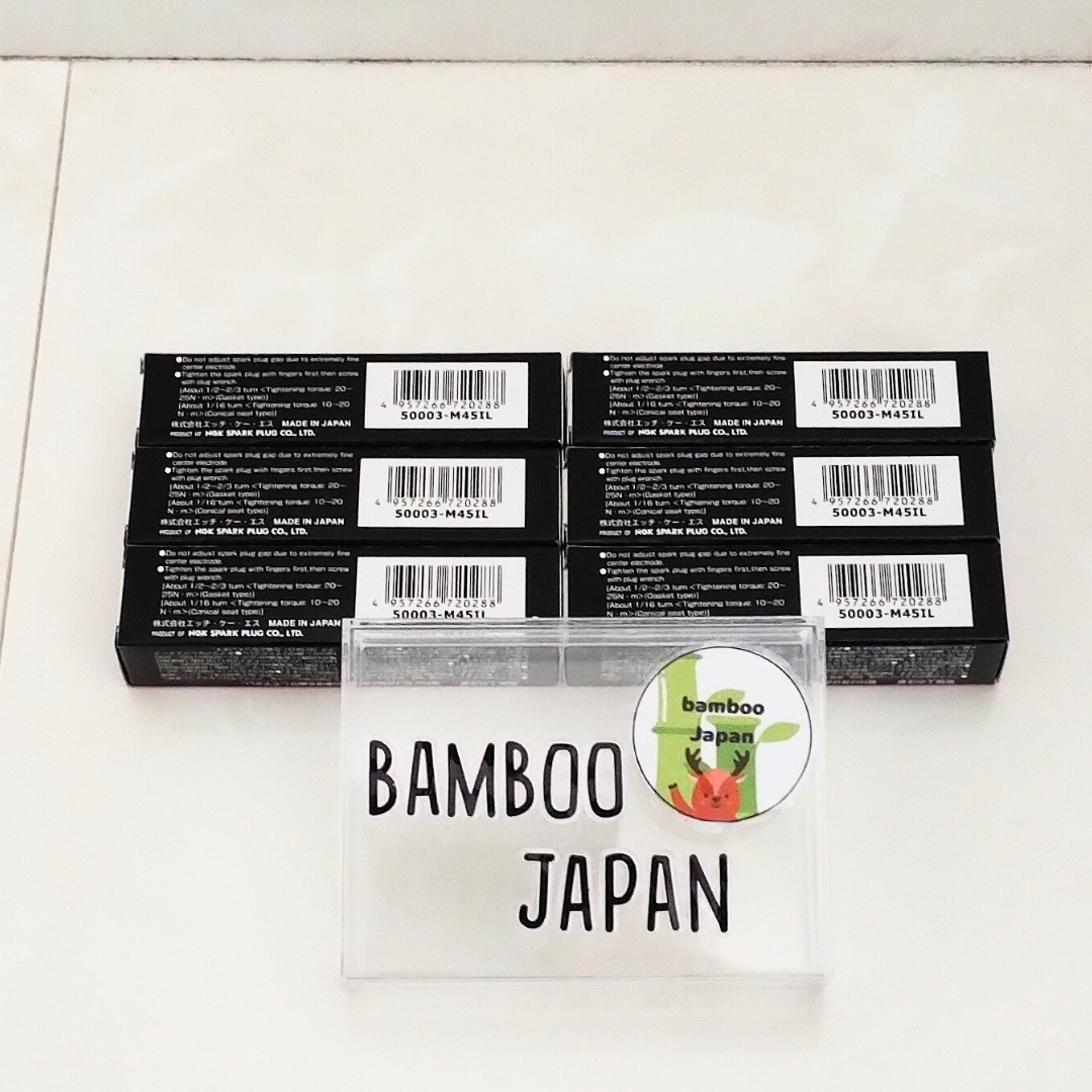 HKS 50003-M45iL×6 Super Fire Racing Plug 6pcs Long Reach Authentic New