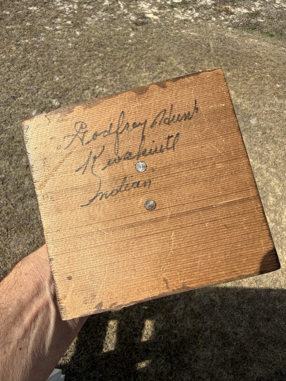 Northwest Coast Carved Cedar Statue by the Late Master Carver Godfrey Hunt