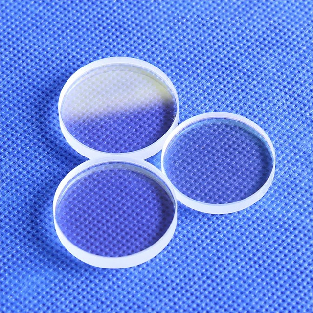 D20 Series Fiber Laser Protective Windows Lens 1064nm Fused Quartz Coating