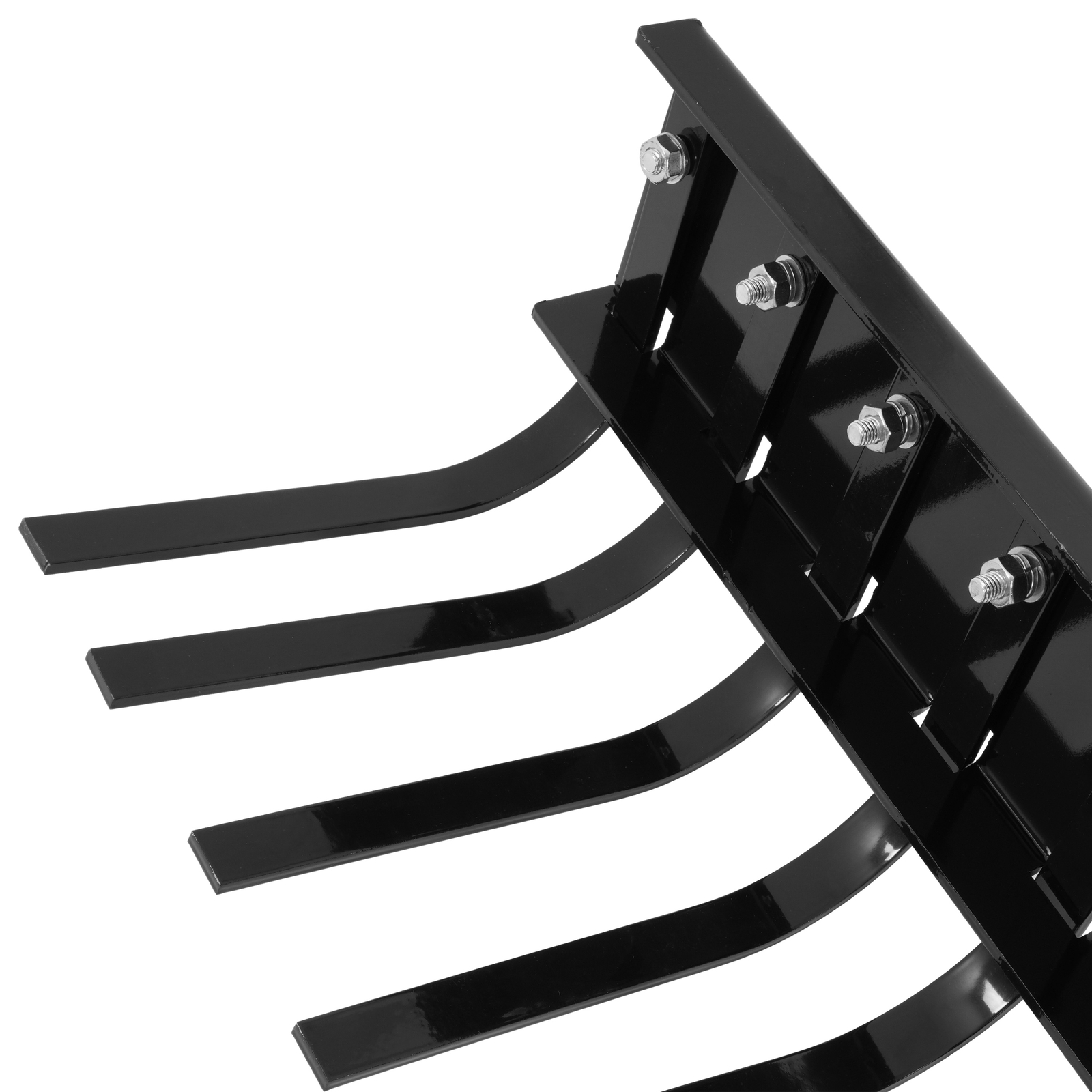 3-Point Landscape Rake 5 FT For Category-0 Tractor Hookup Landscaper Grass Comb