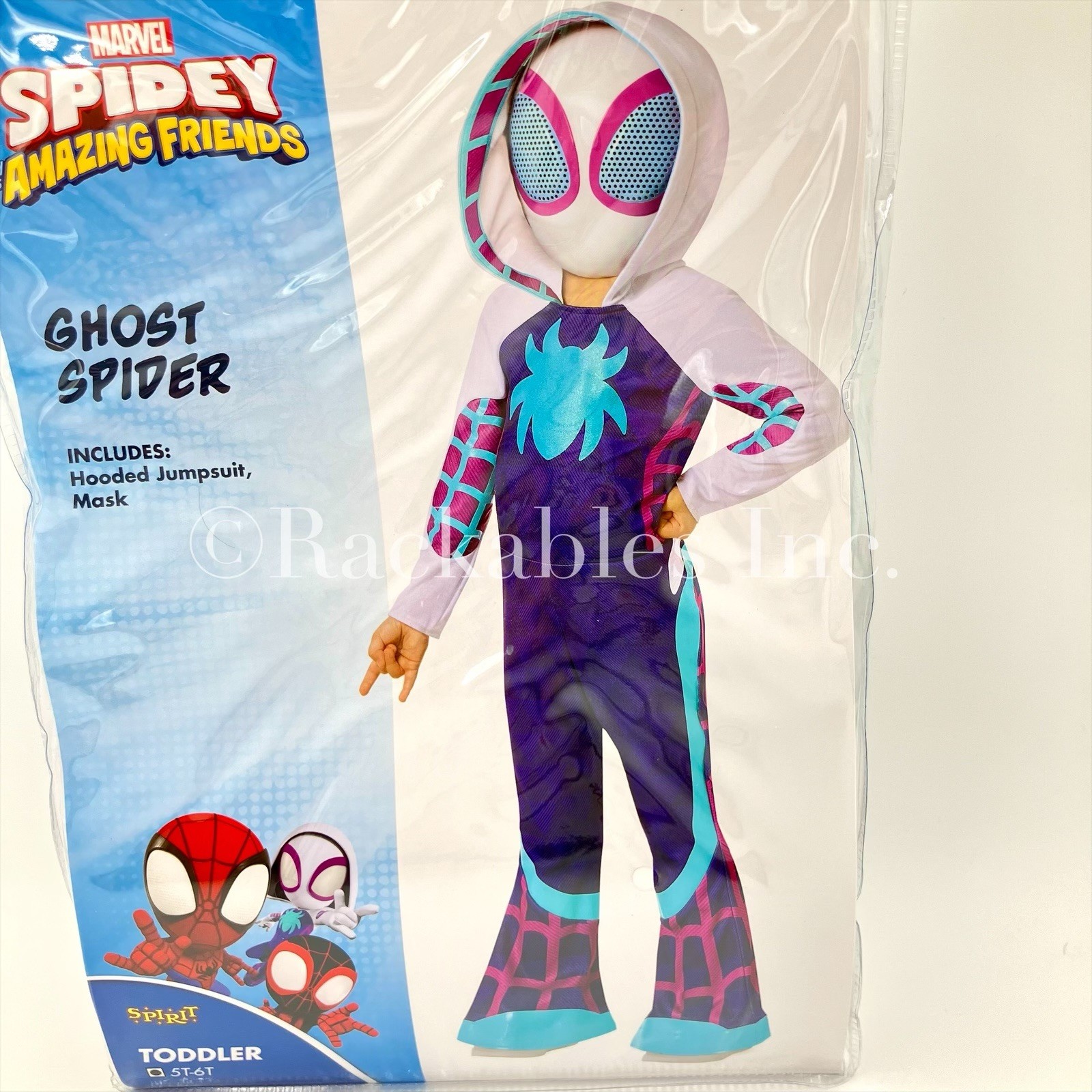 Spirit Toddler Ghost Spider Costume - Spidey and His Amazing Friends Sizes Vary