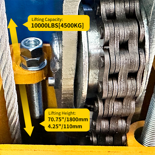 M&E 2 Post Lift 11000lbs Two Post Auto Lift Auto Truck Hoist Super Quality