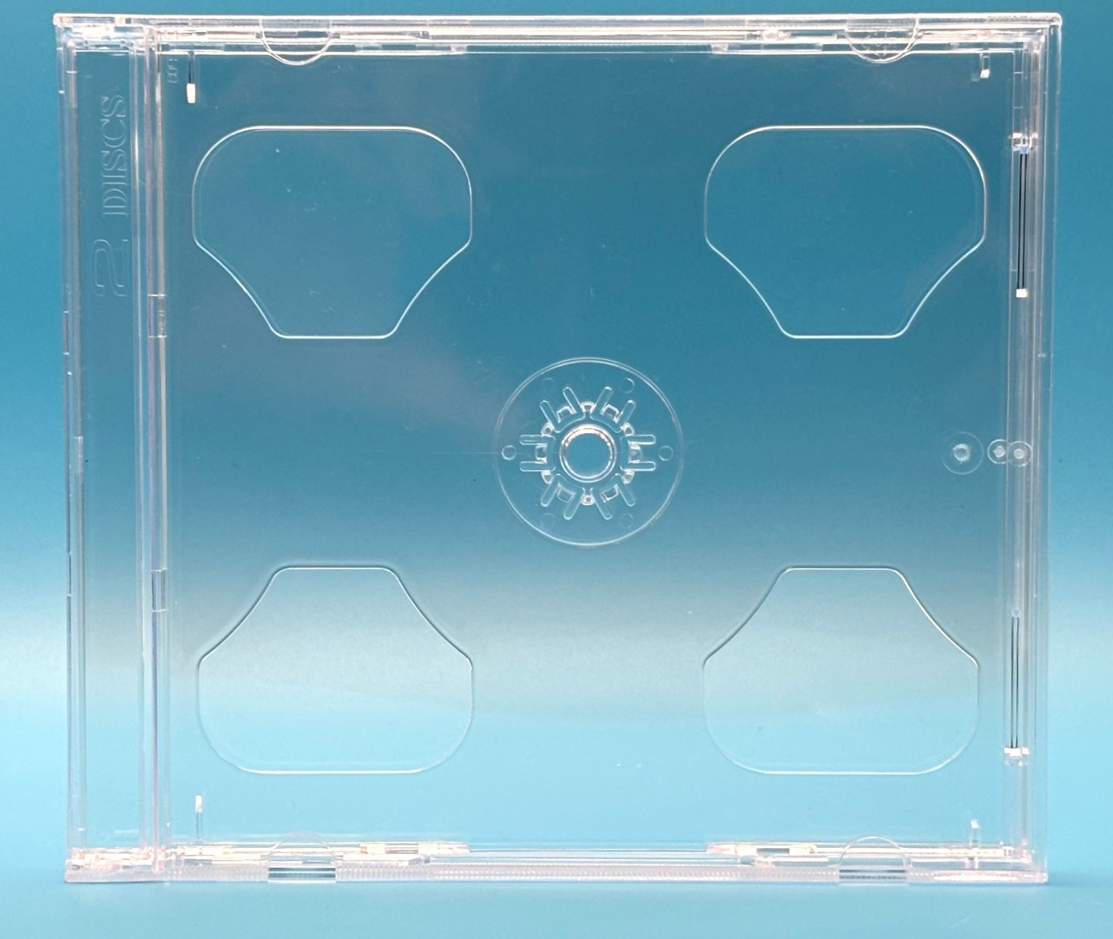 Double Disc Jewel Cases for Sega Dreamcast, Playstation 1, 14mm Standard. NEW