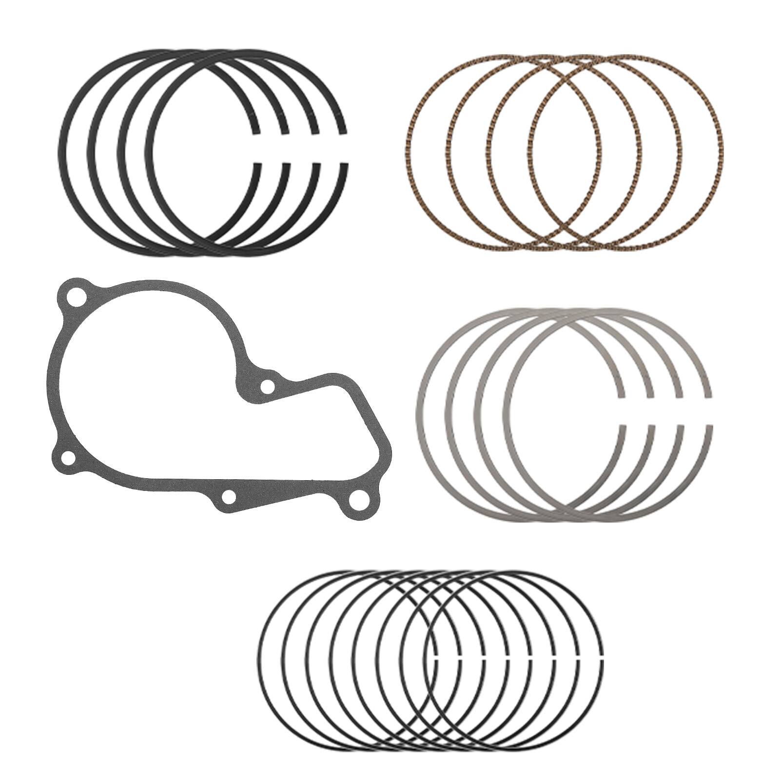 G4NA Engine Rebuild Kit Crankshaft Piston For 2013-2018 Hyundai 2012-19 Kia 2.0L