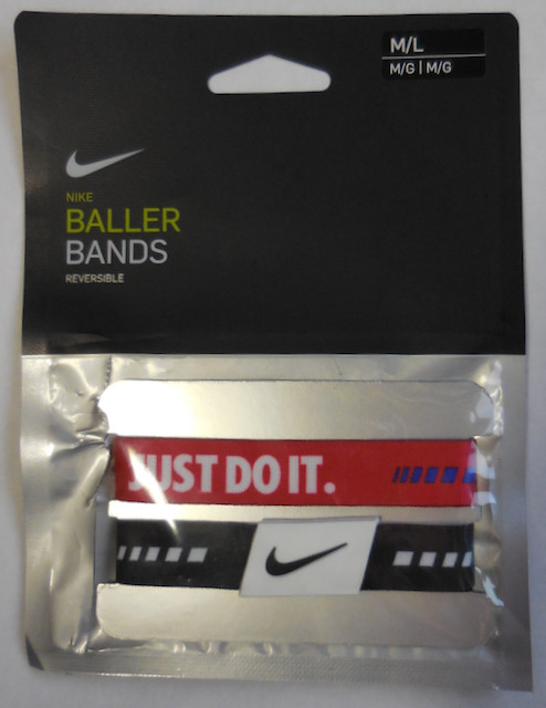Nike Baller Bands University Red/Black/White Adult M/L