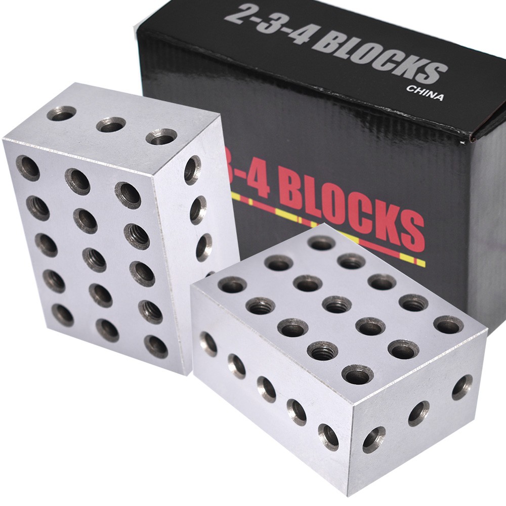 1 Matched Pair 2-3-4 234 Blocks 23 Holes Ultra Precision 0.0002"