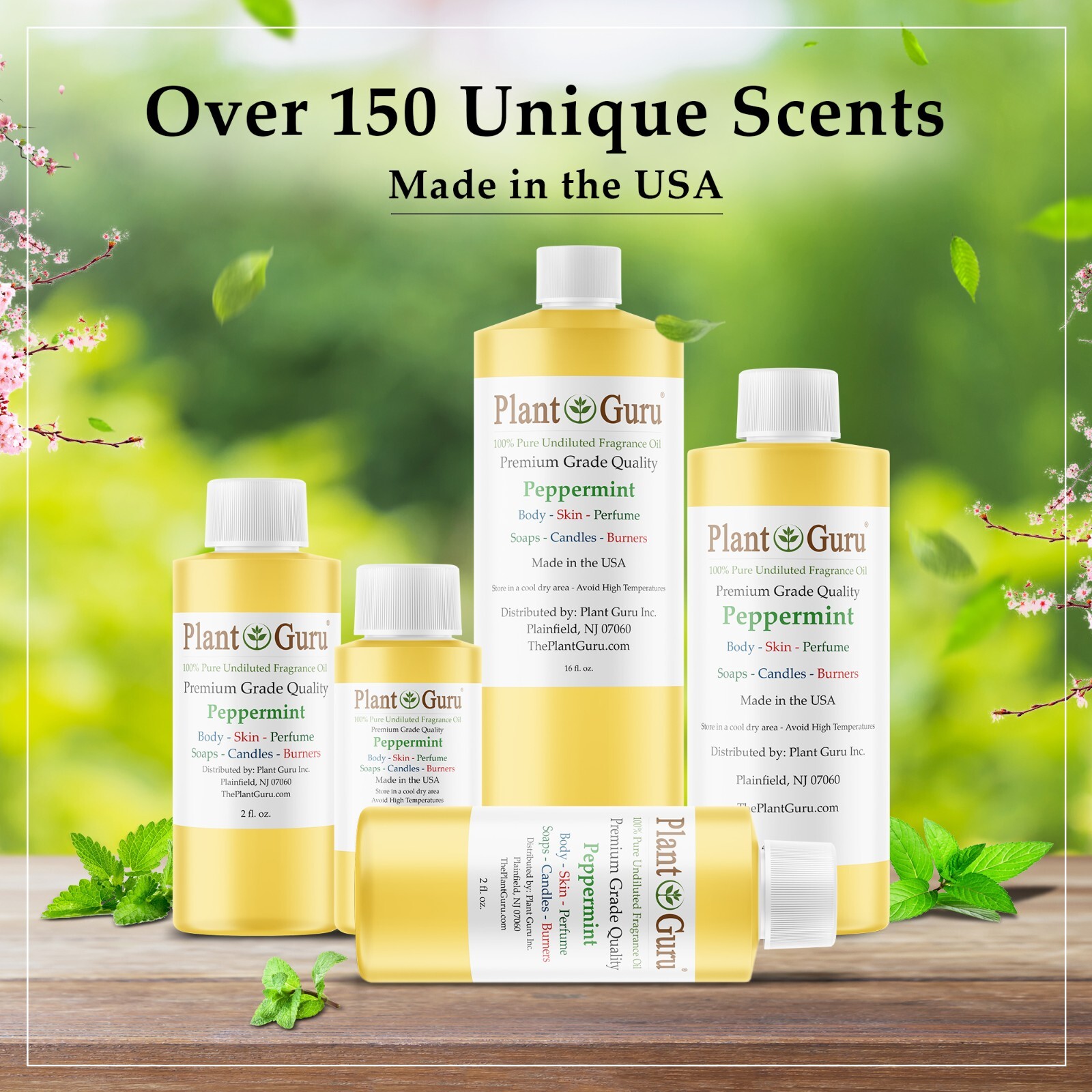 Peppermint Fragrance Oil For Candle, Soap Making, Diffuser and Burners