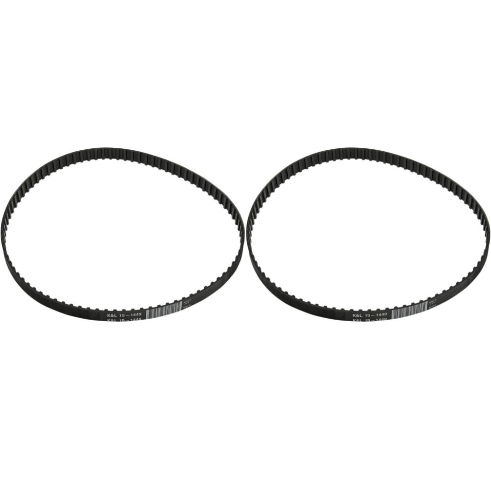 2x Timing Belts for Honda GL1000 Goldwing 75-79 K&L 15-1449