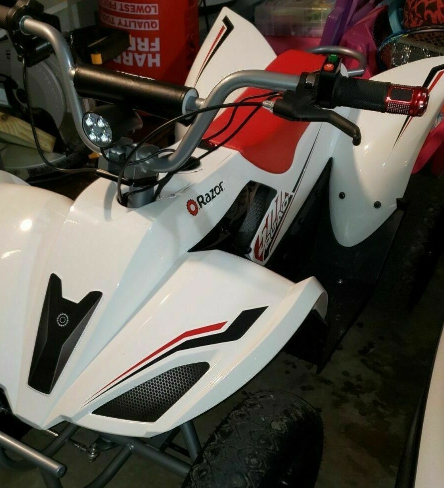 Razor DQ E200 E300 Mx 350 400 mx500 mx650- LED Headlight/Horn ad on schwinn