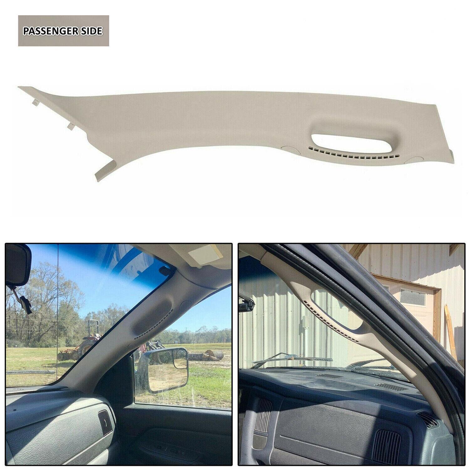 Front Right Side inside Grab Handle A Pillar Trim For 2002- 09 10 Ram 1500 2500