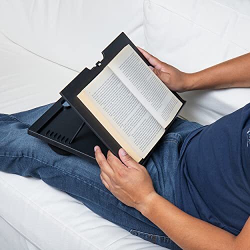 Laptop Cushion Desk Bed Pillow Cushioned Lap Tray Adjustable Stand 8 Position