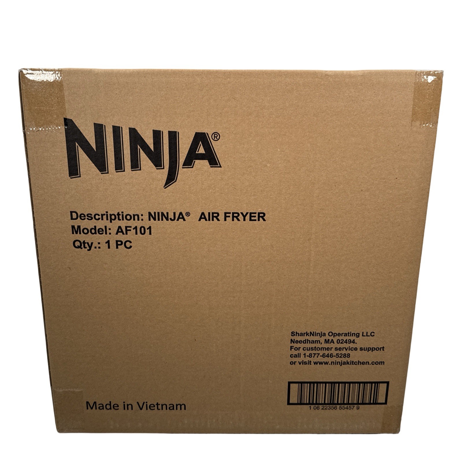 Ninja 4-in-1 Air Fryer AF101 4 QT, Healthy Meals, Compact, Gray