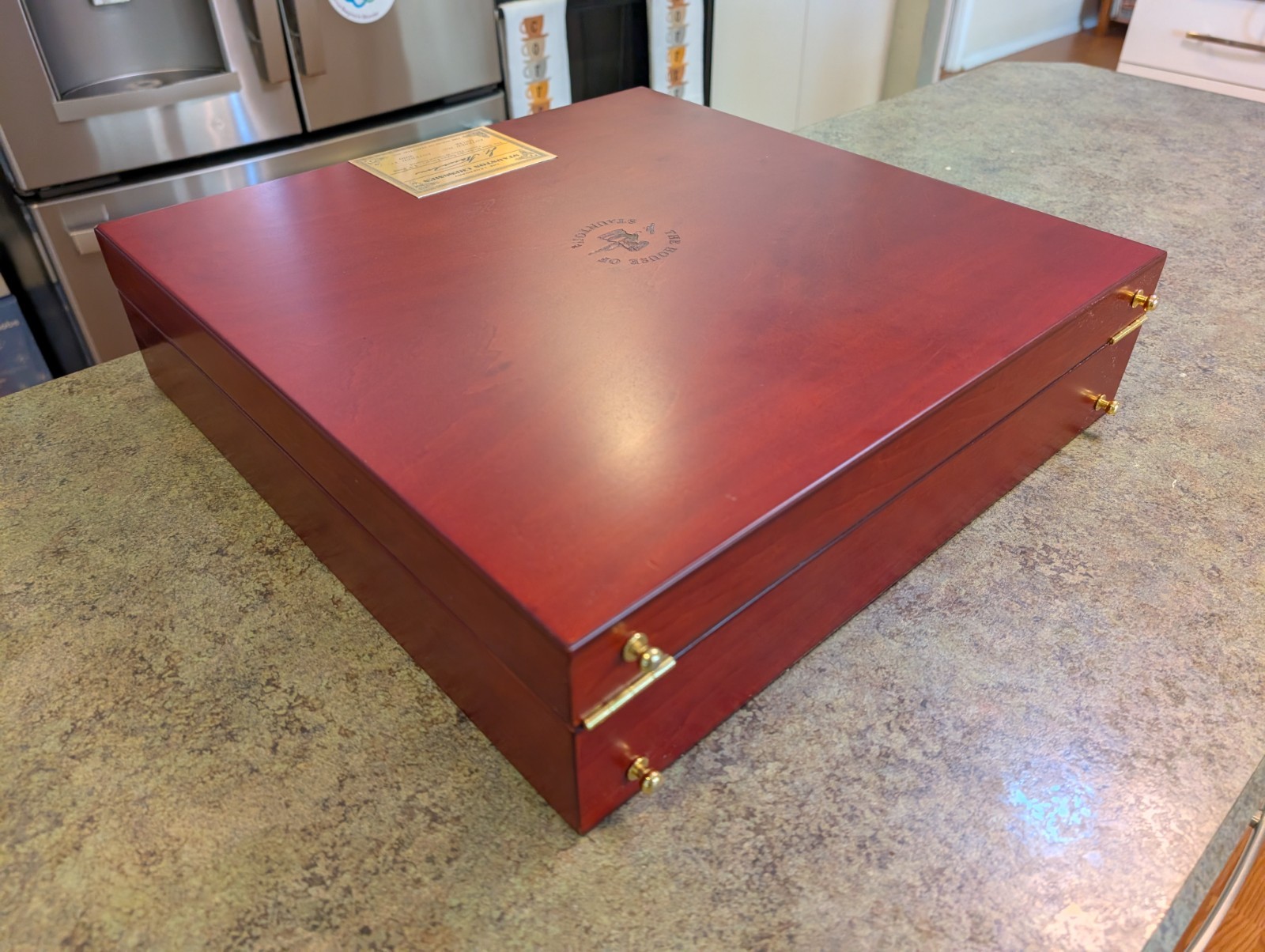 House of Staunton Wood Chess Set Pieces w Case Sam Reshevski Camaratta 4.5" King