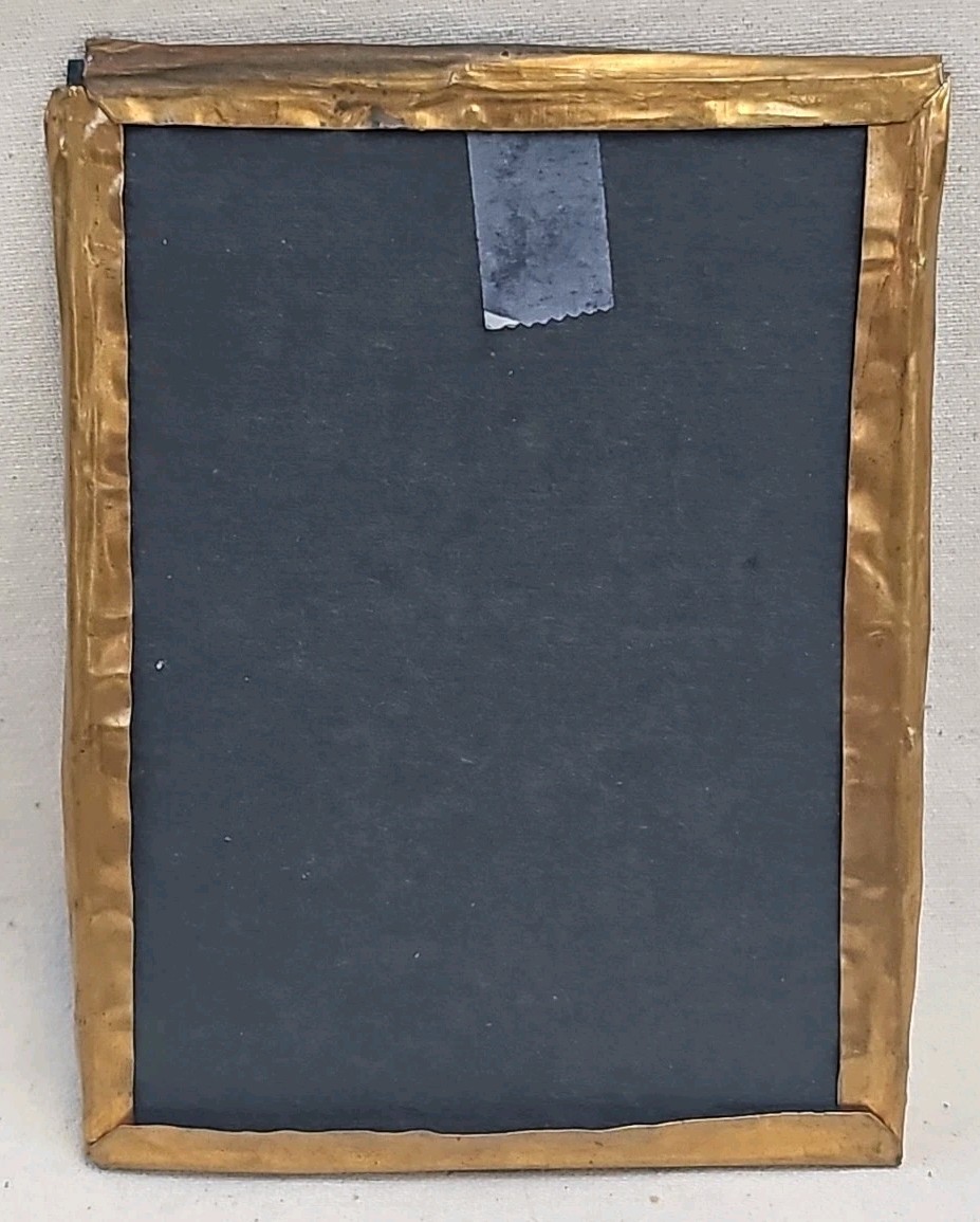 Antique Civil War Era Tintype Photographic Studio Image Union Soldiers Brothers