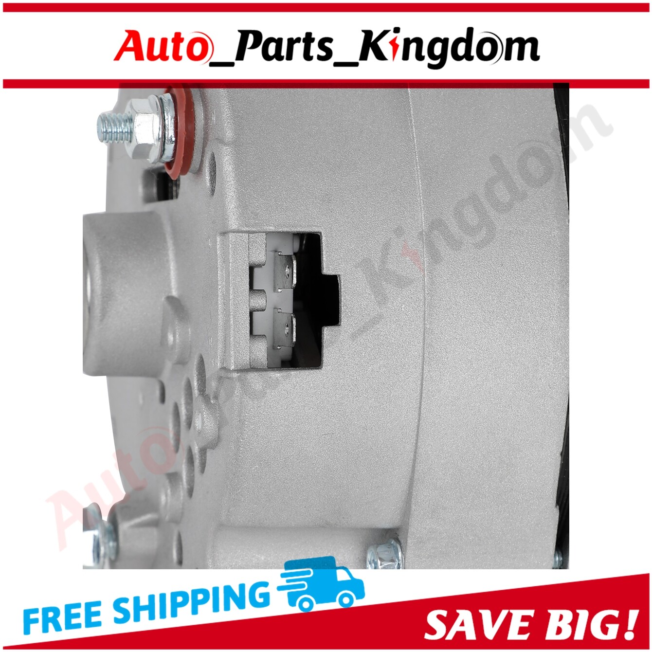 For High Output 105Amp 1-Wire 10SI Self-exciting SBC BBC GM ADR0151 Alternator