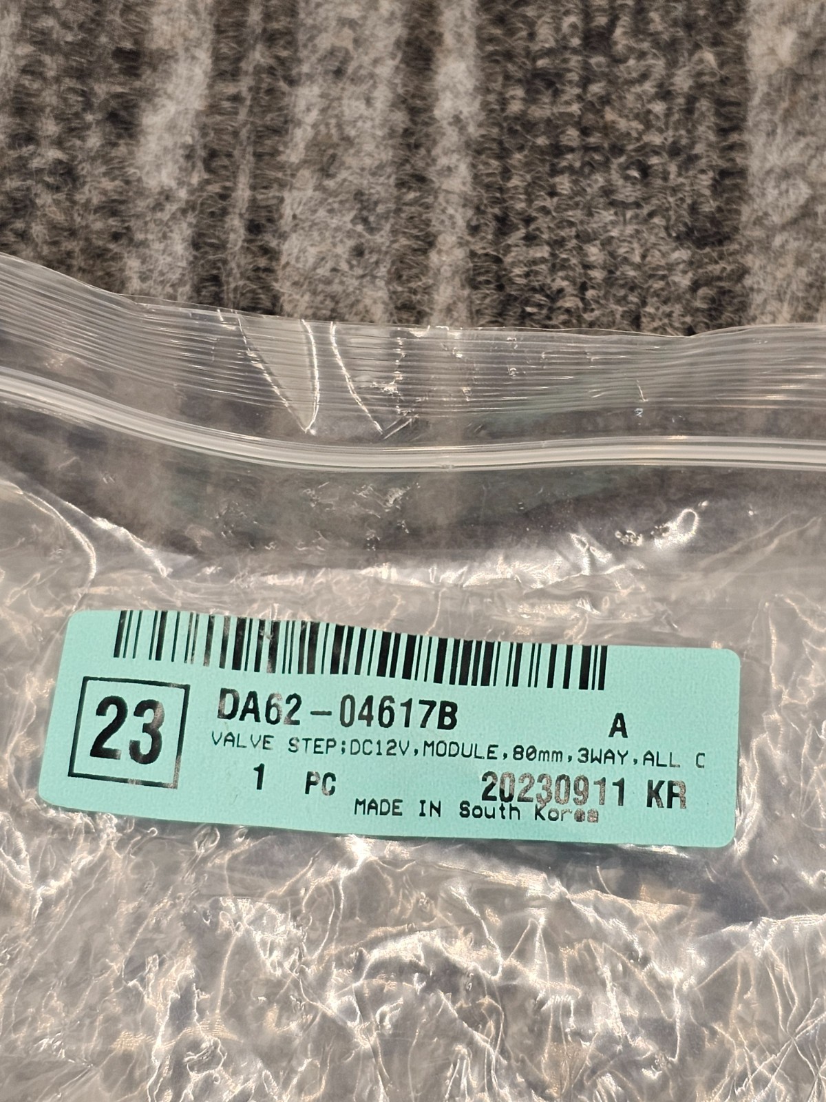 DA62-04617B: Refrigerator Refrigerant Valve Step Module Fits Samsung