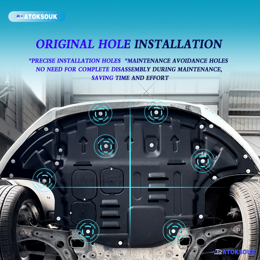 Engine Skid Plate For Hyundai Sonata 2024-2025 Splash Guard Undercarriage shield