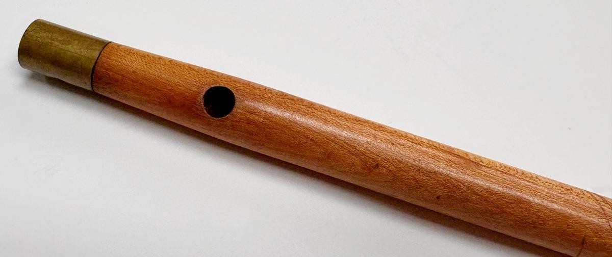 VTG Giles Gibbs Jr Music Book w Reproduction Wooden Fife Revolutionary War Era