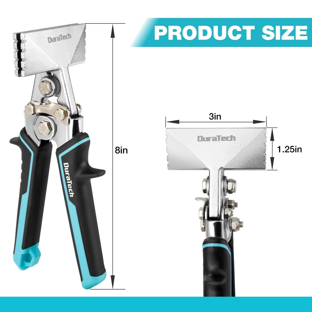 3" Sheet Metal Bender Hand Seamers Sheet Metal Straight Jaw Metal Bending Pliers