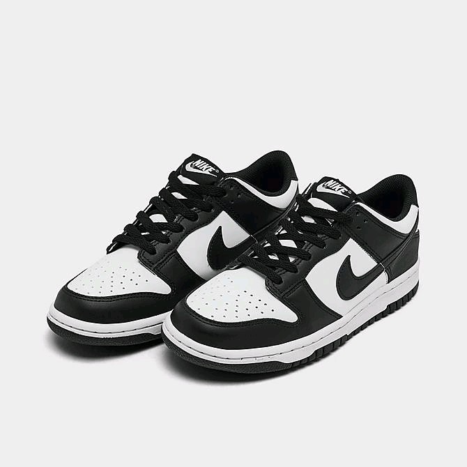 Nike Dunk Low (GS) - White/Black-White (Size 4Y)