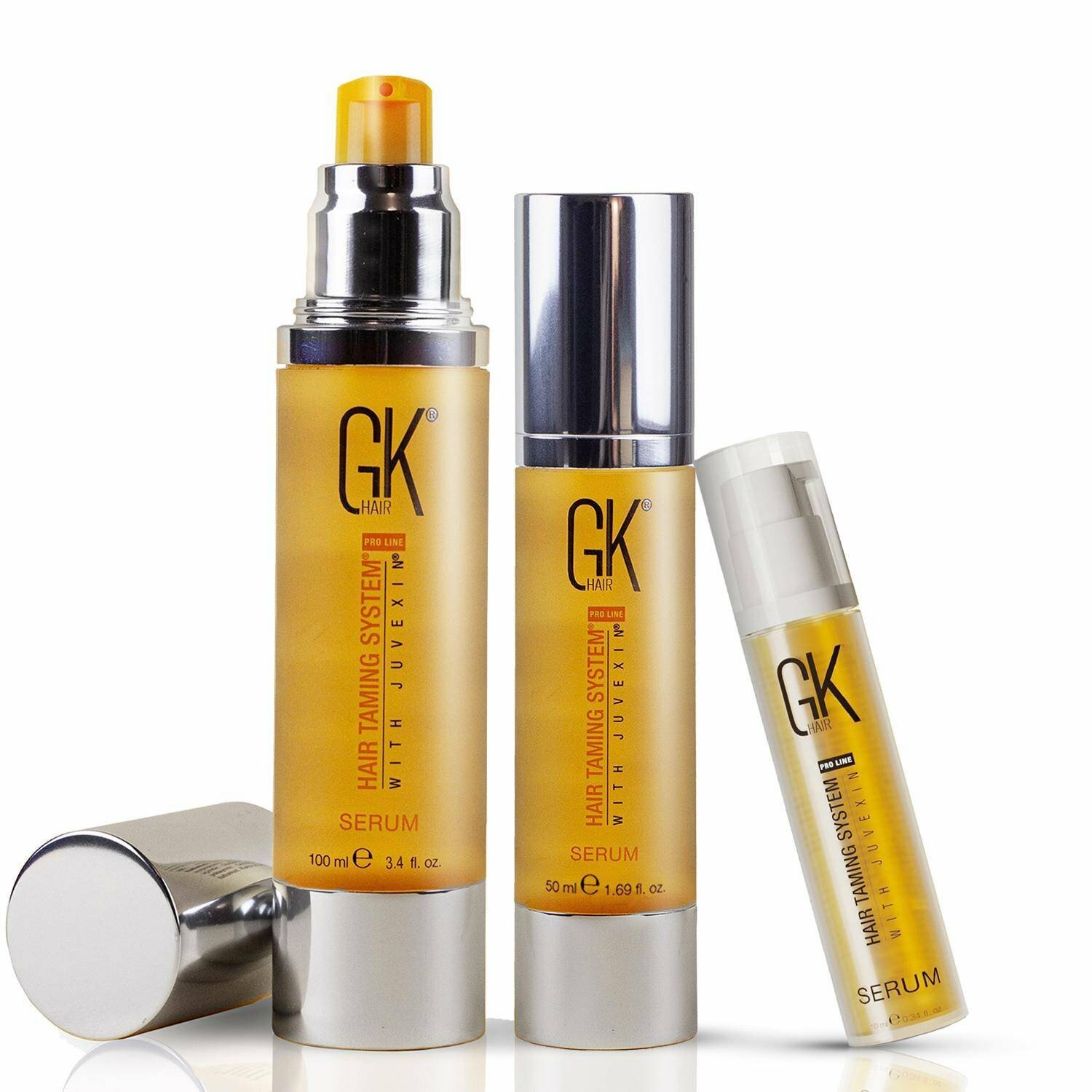 GK HAIR Argan Oil Hair Serum provide shine and smoothness to frizzy damaged Hair