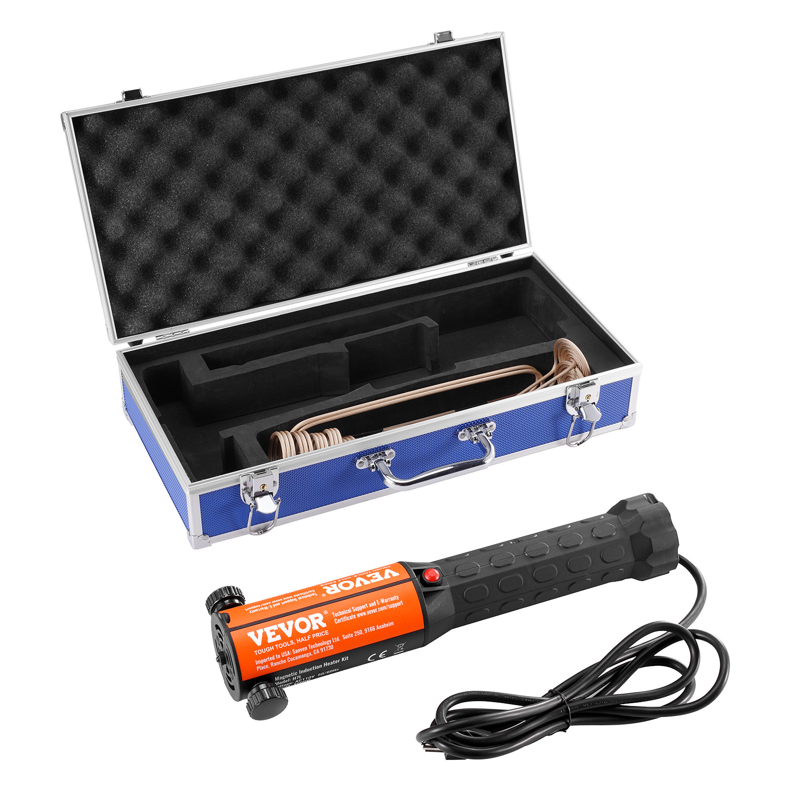 VEVOR 1KW Magnetic Induction Heater Hand-held Induction Heater for Bolts Removal