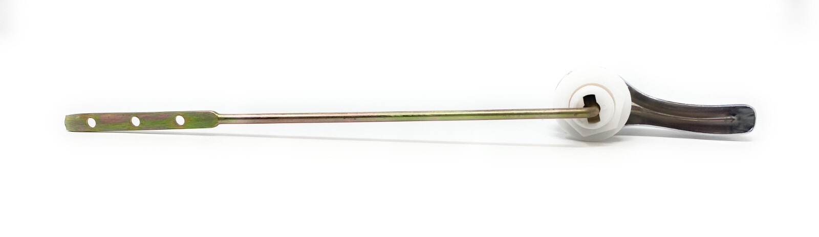 Toilet Tank Flush Lever Front Mount Toilet Handle Replacement kit Chrome Finish