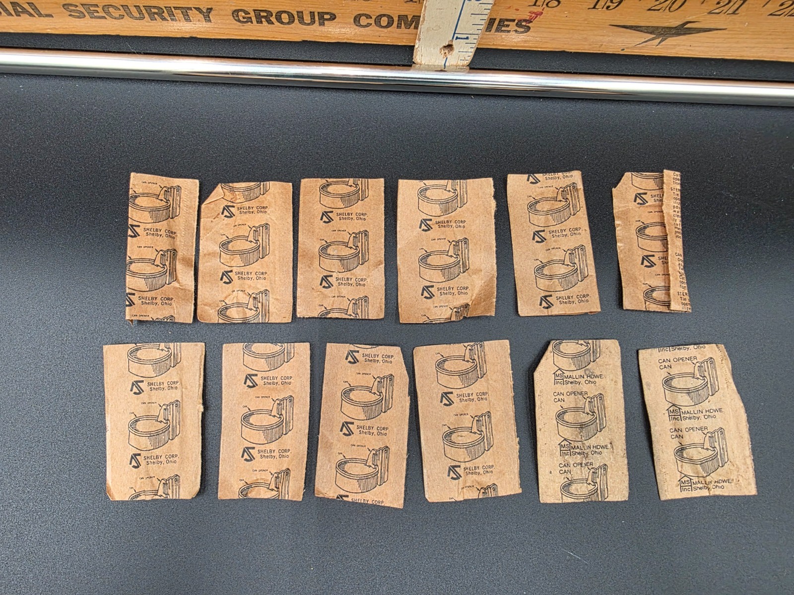 Vintage Vietnam Era US Army MCI C Ration P38 Can Opener Sealed By Shelby CORP