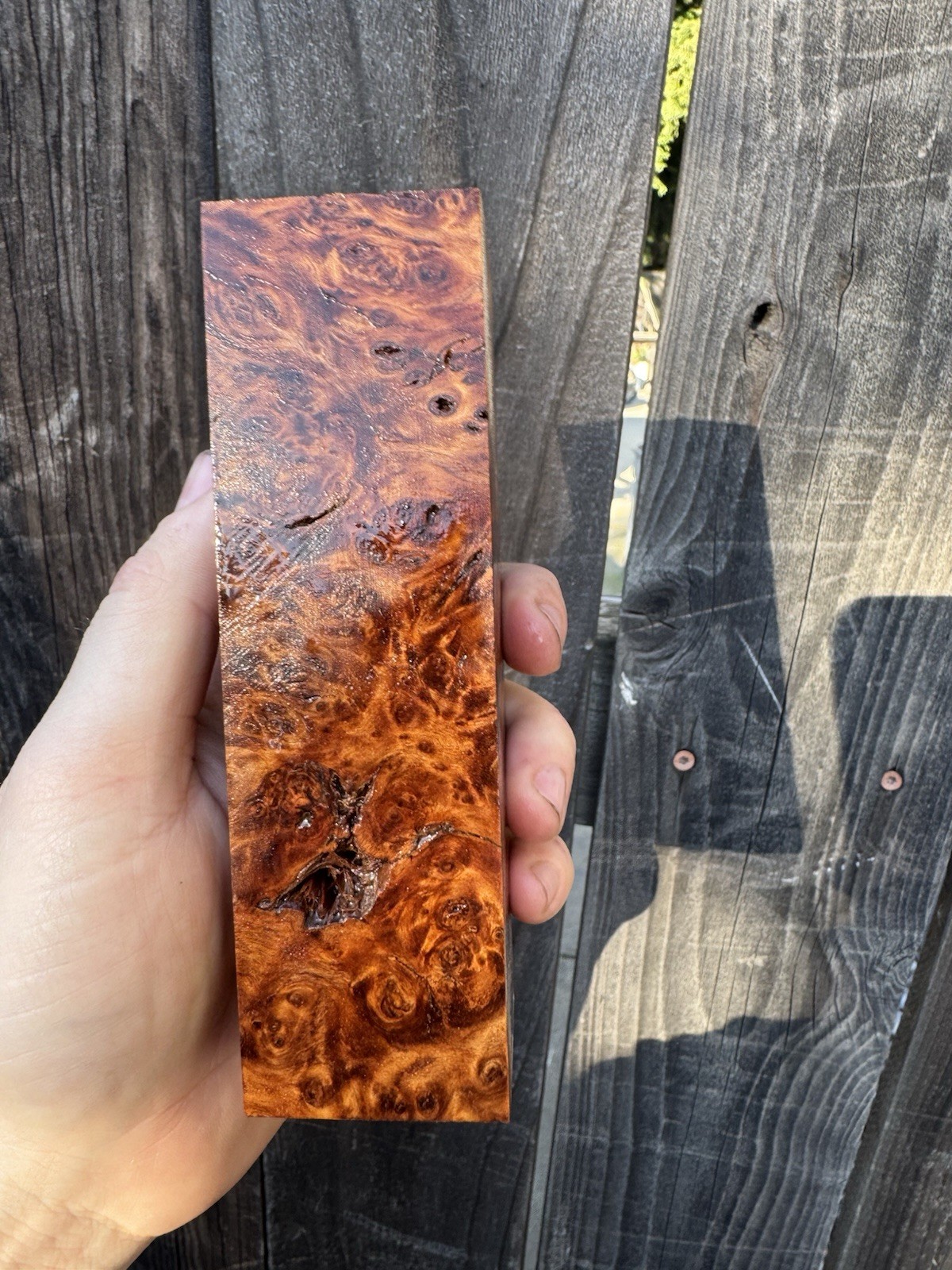 Stabilized Cottonwood Burl, Duck Call, Knife Scales, Pen Blanks #2