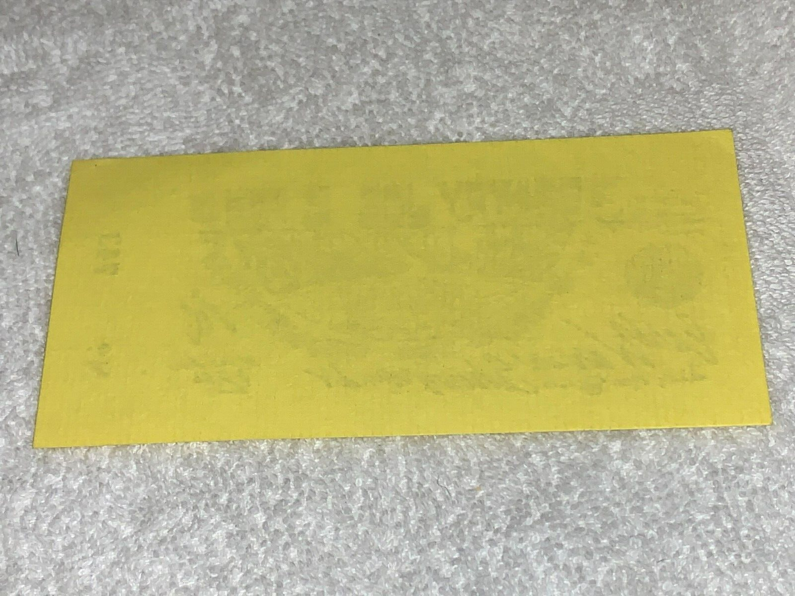 THE DOORS ORIGINAL 1967 UNUSED TICKET JIM MORRISON SANTA BARBARA Ephemera USA