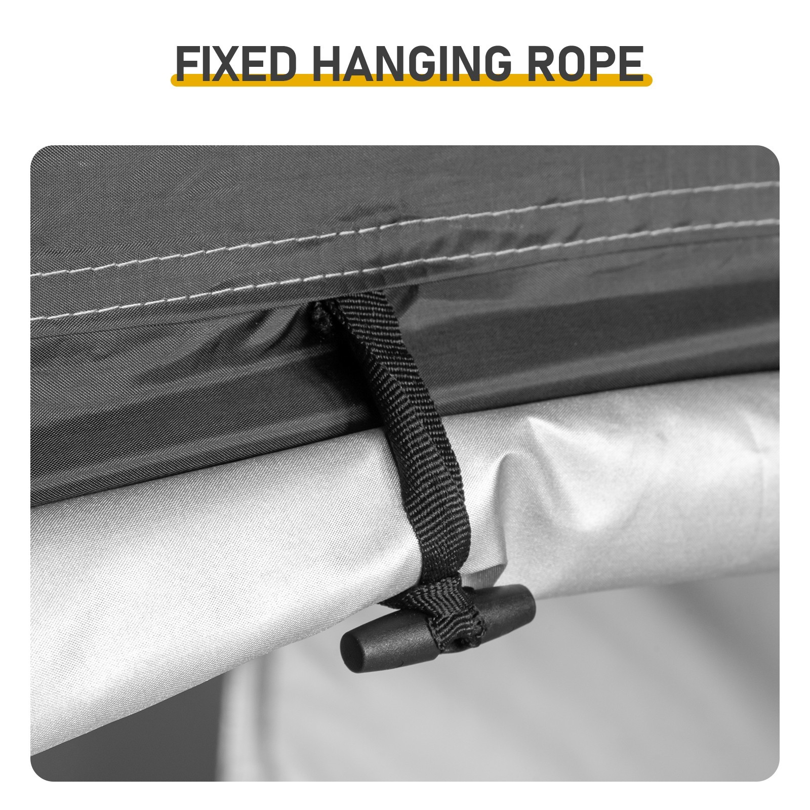 Black Arc Bicycle Storage Shed, 210D PU Silver Coated Oxford Cloth Bike Cover