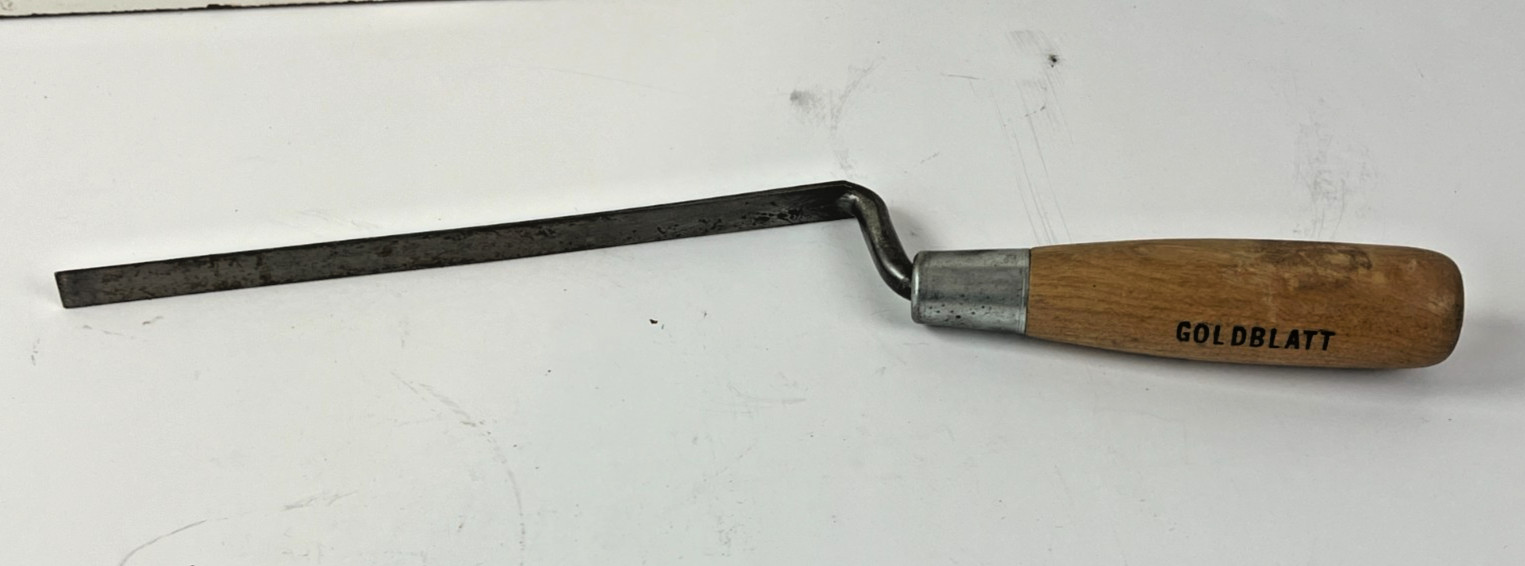 Goldblatt Masonry Tool Tucking Pointing Trowel Wooden Handle Tuck Wood