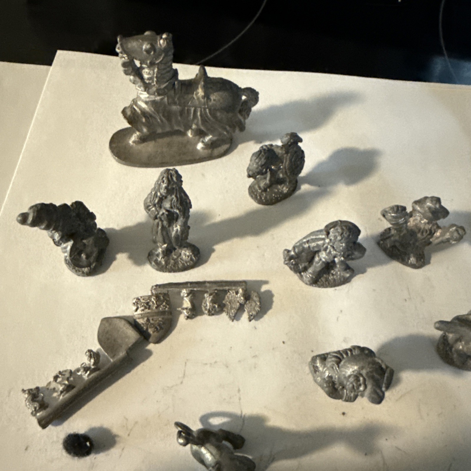 Vtg Mid Century Metal Miniatures 1980s 27•