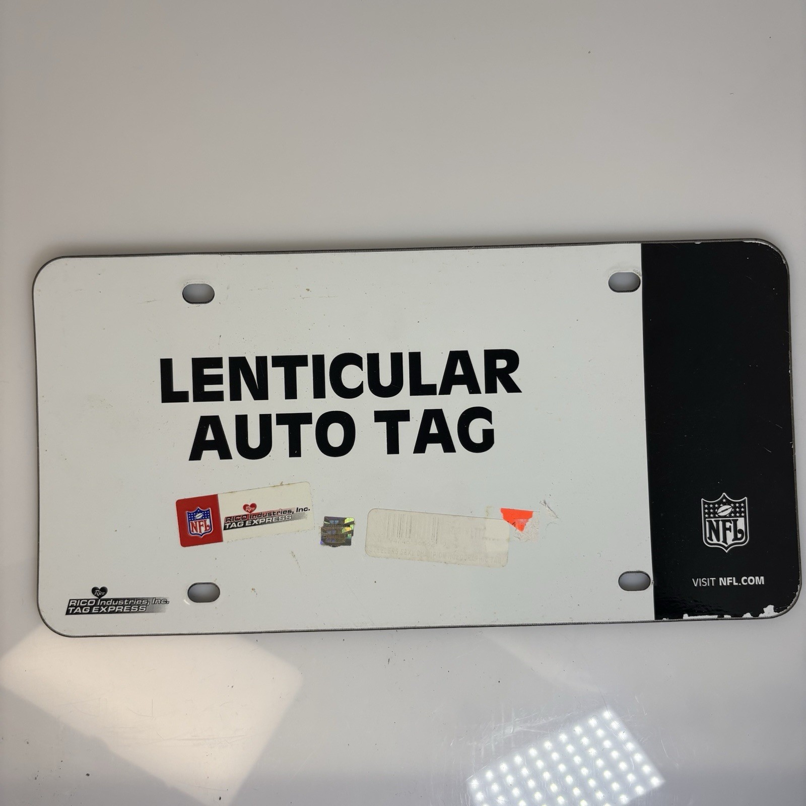 License Plate Pittsburgh Steelers Lenticular Auto Tag Vanity Plate Super Bowl