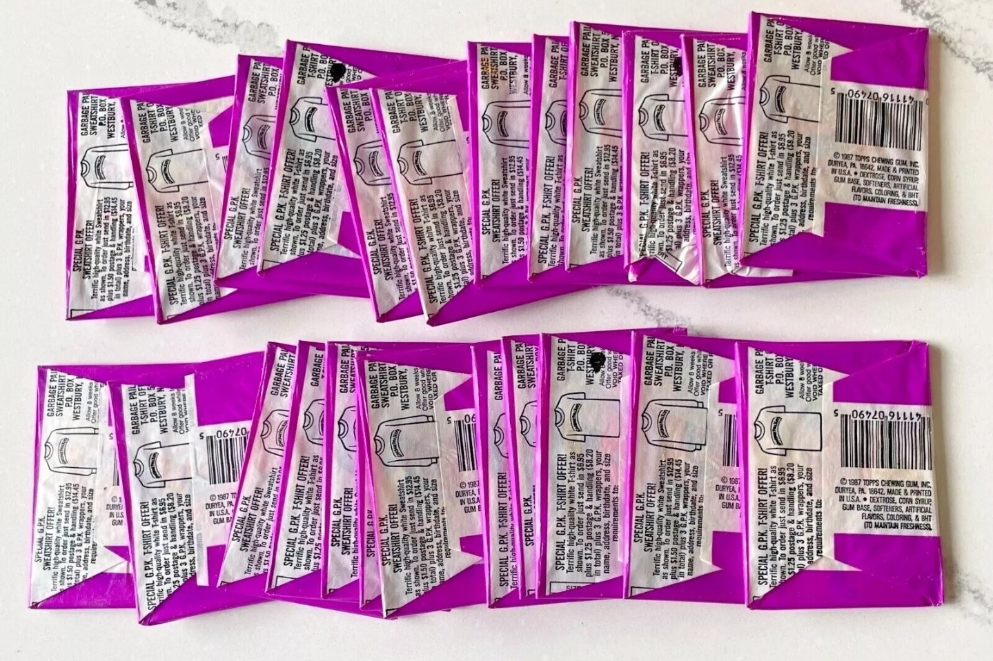 🤮Garbage pail kids OS 7 Unopened Sealed Pack! GPK wax Pack Series 7 Brand New💀