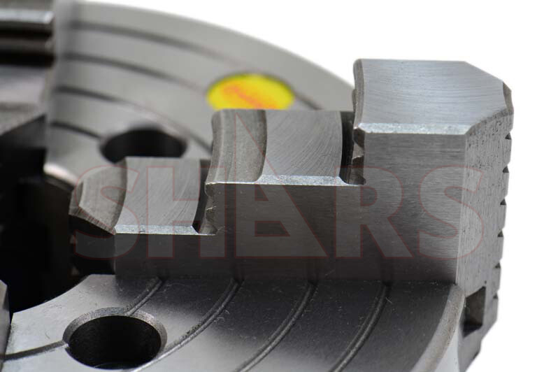 SHARS 8" 4 JAW INDEPENDENT LATHE CHUCK TIR CERTIFICATE + 2-1/4"-8 BACK PLATE R[