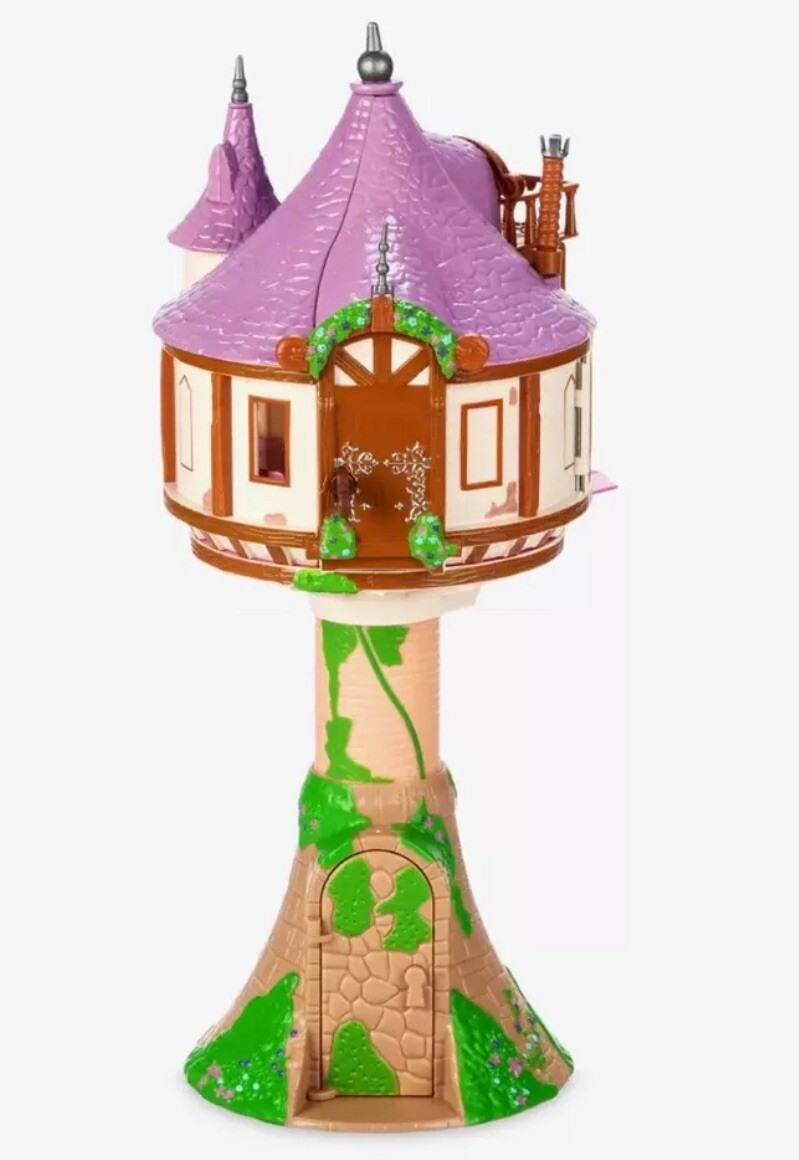 Disney Parks 2024 Tangled Rapunzel Tower Playset Flynn Maximus NEW