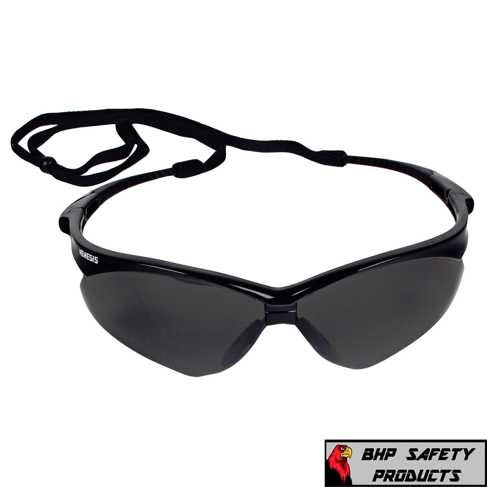 (12 PAIR) KLEENGUARD NEMESIS SAFETY GLASSES SMOKE ANTI-FOG LENS SUNGLASSES 22475