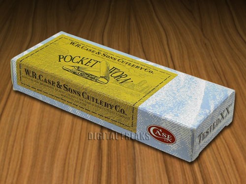 Case xx 3 Blue Jeans Light Blue Standard Pocket Worn Boxes for Pocket Knives