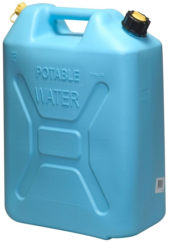NEW Scepter 04933 POLY Water Can With Flexible Spout , 5 Gallon 4496436
