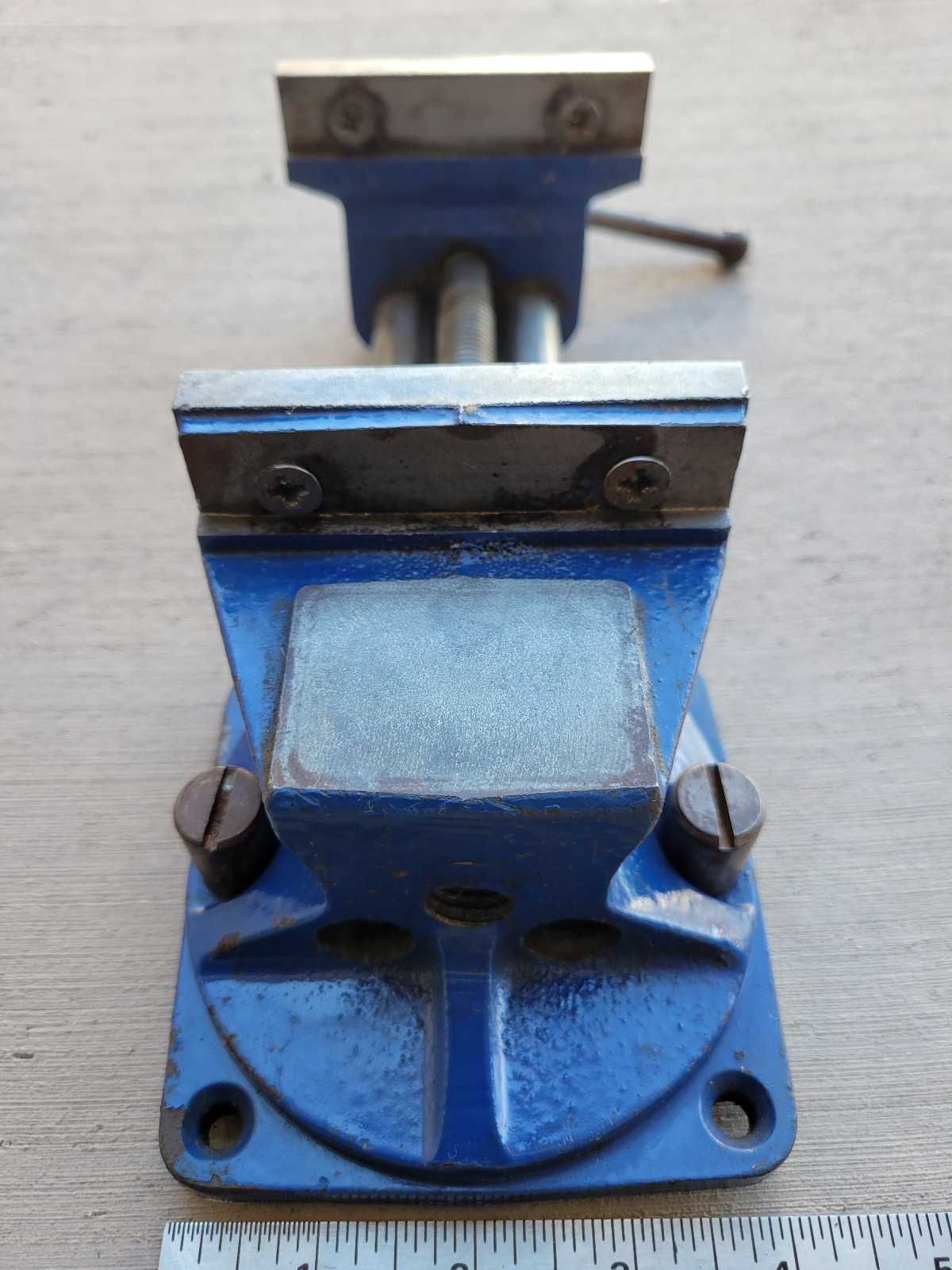 RECORD #2075 Vise Made In Sheffield England 3.5 in JAWS Smooth Operation