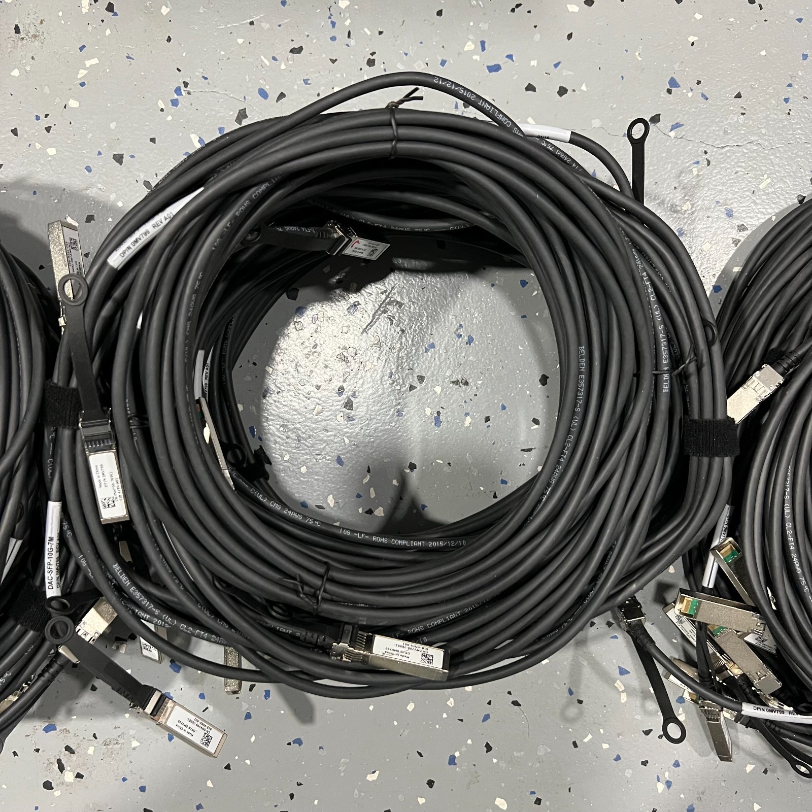 (Lot of 10) Dell 10G SFP+ 7m DAC | DAC-SFP-10G-7M MV799 | Direct Attach Copper