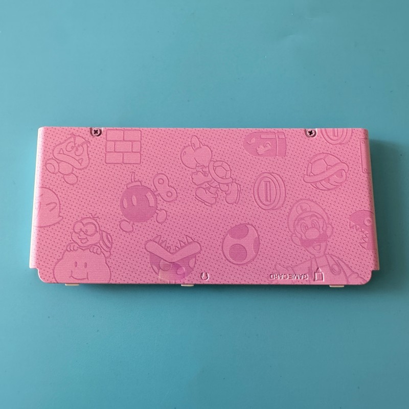 Top+Bottom Plates Cover Housing Shell Faceplate Case For Nintendo New 3DS Mario