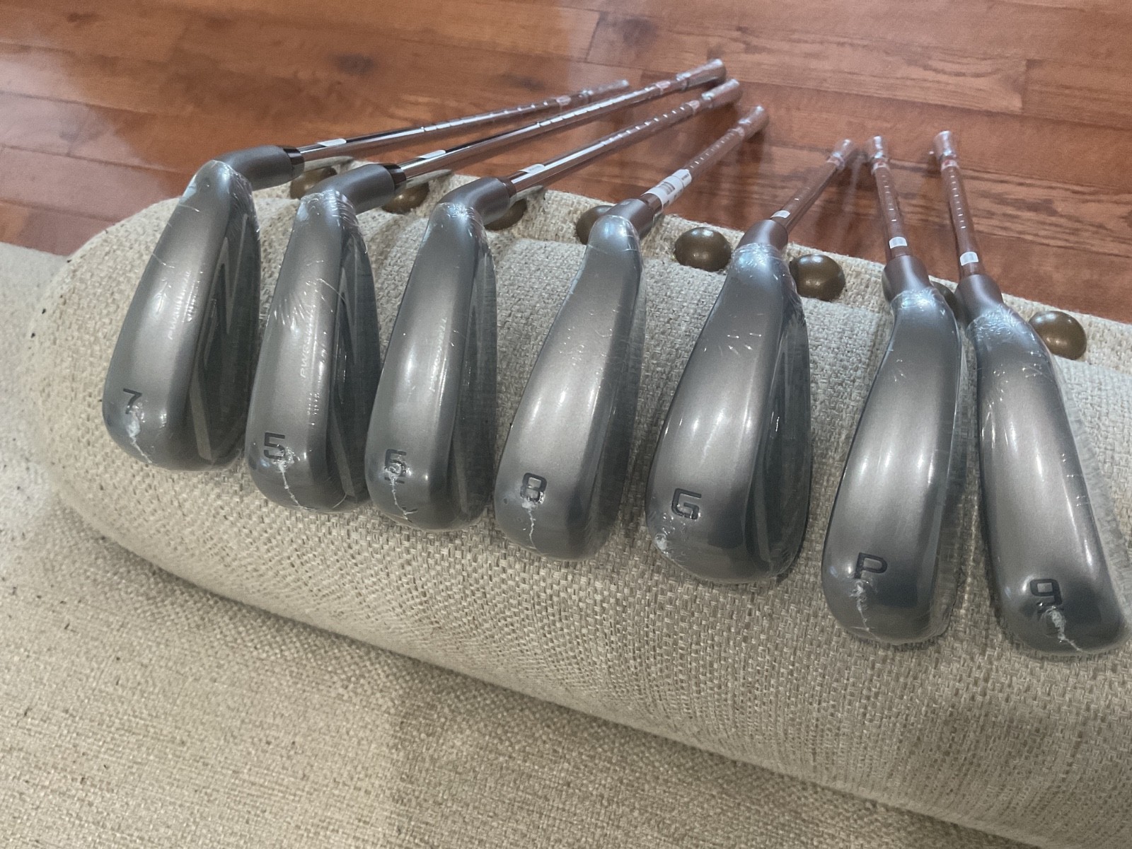 NEW 2024 Cobra Dark Speed 5-PW,AW Iron Steel Stiff KBS Tour Lite RH Free Ship